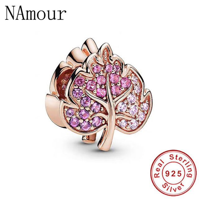 Rose Gold Dreamcatcher Spacer Beads Diy Fit Original Pandora Charms Silver 925 Bracelet Jewelry For Women Man Making F274