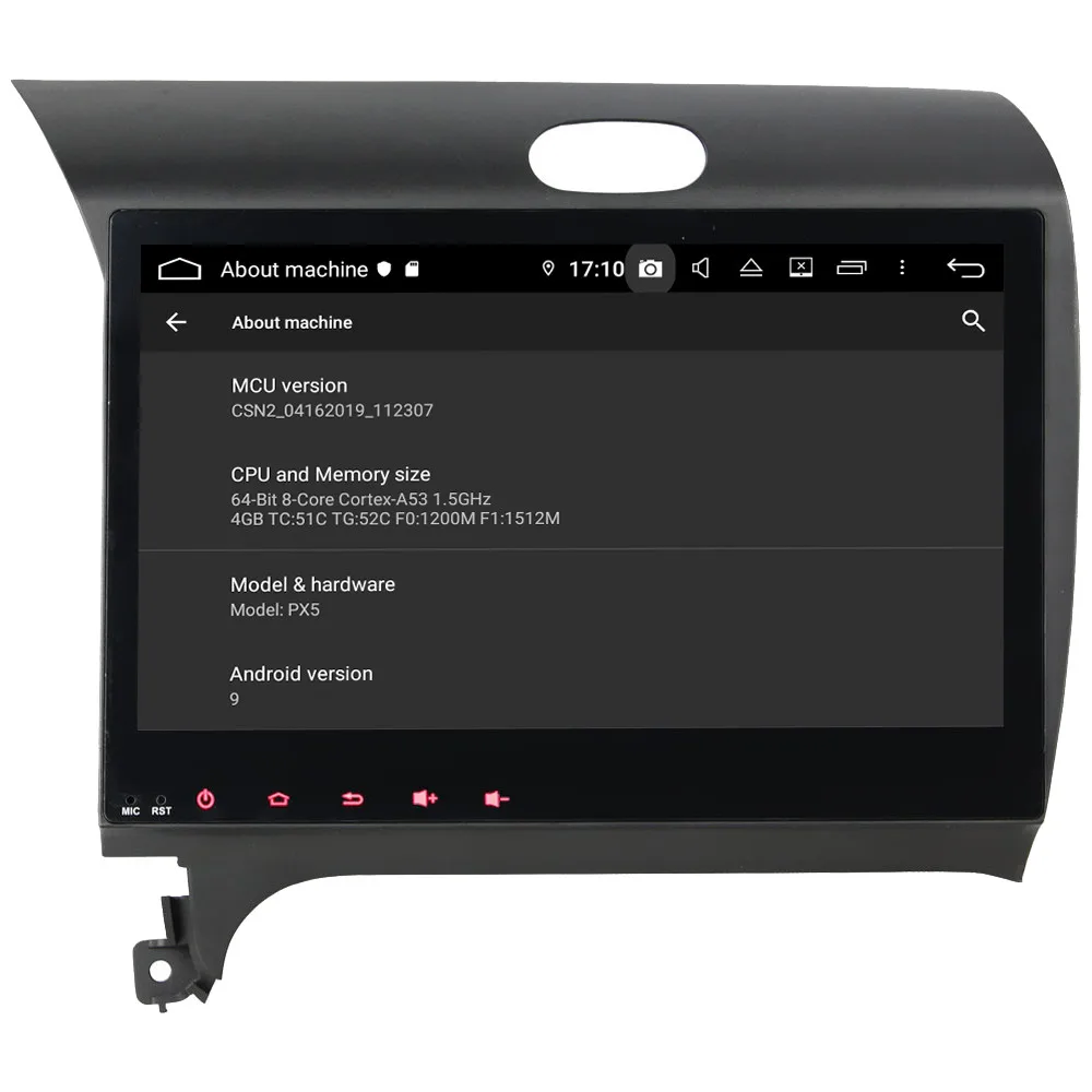 Klyde 10," ips 4G Android 9 Восьмиядерный 4 Гб ОЗУ 64 Гб ПЗУ DSP автомобильный DVD мультимедийный плеер стерео для Kia K3 Cerato Forte 2012