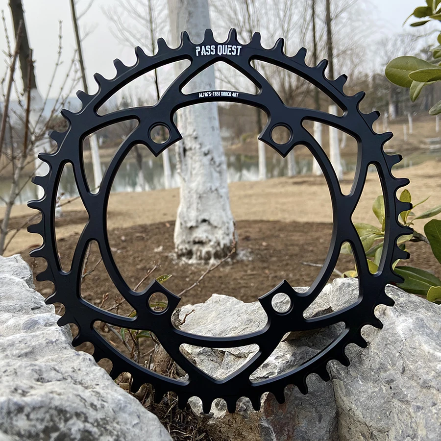Четырехкоготь PASSQUEST 110BCD подходит для однодисковой цепи SRAM APEX стабильный