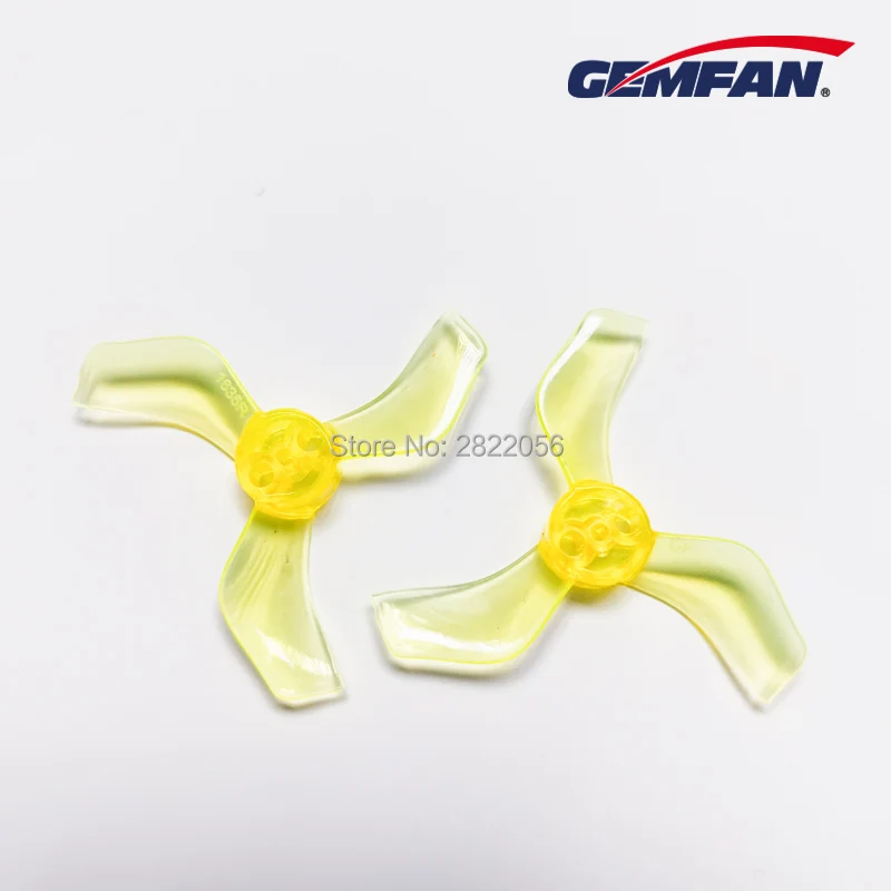 4Pairs 8pcs Shaft 1mm 3-Blade Gemfan 1635 1.6x3.5x3 40mm CCW/CW Propeller Hollow Cup Brushless Motor RC Drone Airplane Parts