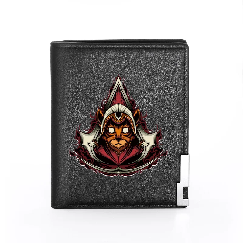 Личность Assassin фасонами принта чехол-портмоне из искусственной кожи для мужчин и