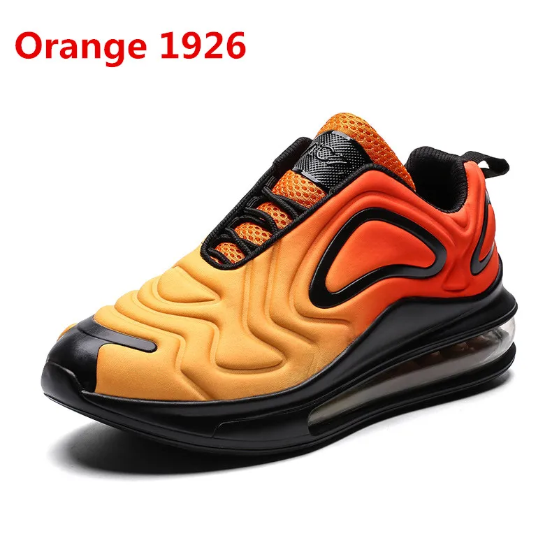 Модные дышащие мужские кроссовки с воздушной подушкой; повседневная обувь; кроссовки с небесными глазами для мужчин; коллекция года; Мужская обувь; zapatillas hombre; Мужская теннисная обувь - Цвет: orange 1926