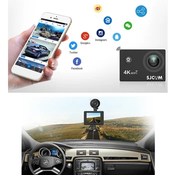 

SJCAM SJ4000 AIR Action Camera Full HD Allwinner 4K 30FPS WIFI 2.0' Screen Mini Helmet Car DV Camera 2020 Waterproof Sport Cam