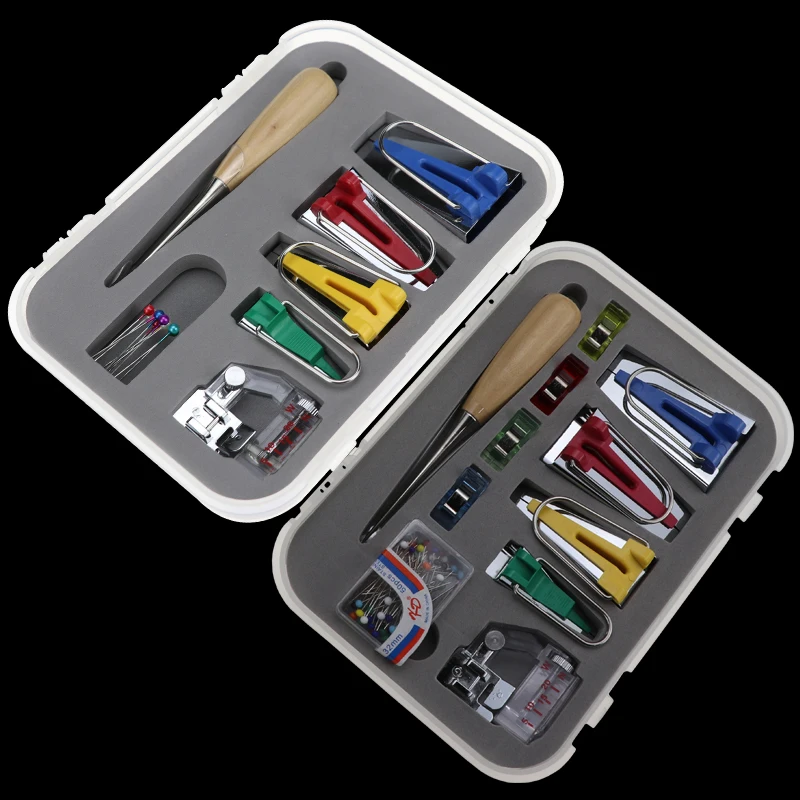 

Machine Tools Binding Sew Multifunction Sewing Bias Tape Maker Set DIY Patchwork Quilting Tool
