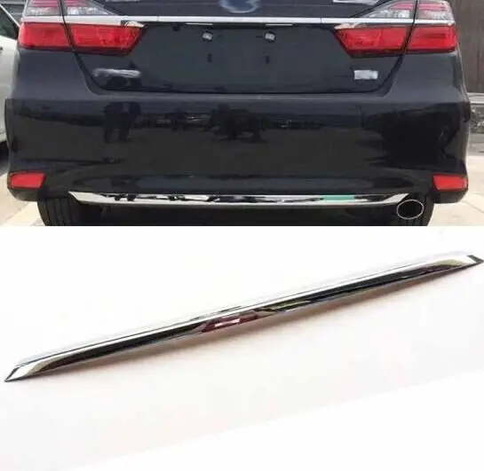 Автомобильный Стайлинг хромированный бампер для Toyota Camry накладка задняя Защита Наклейка для Toyota Camry
