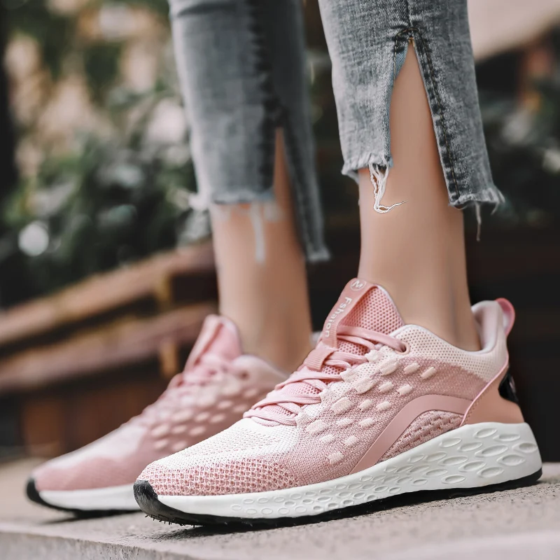 

2020 New Spring and Autumn Cushioning Sneakers Women Shoes Professional Shoes for Jogging Female Cushion Espadrilles
