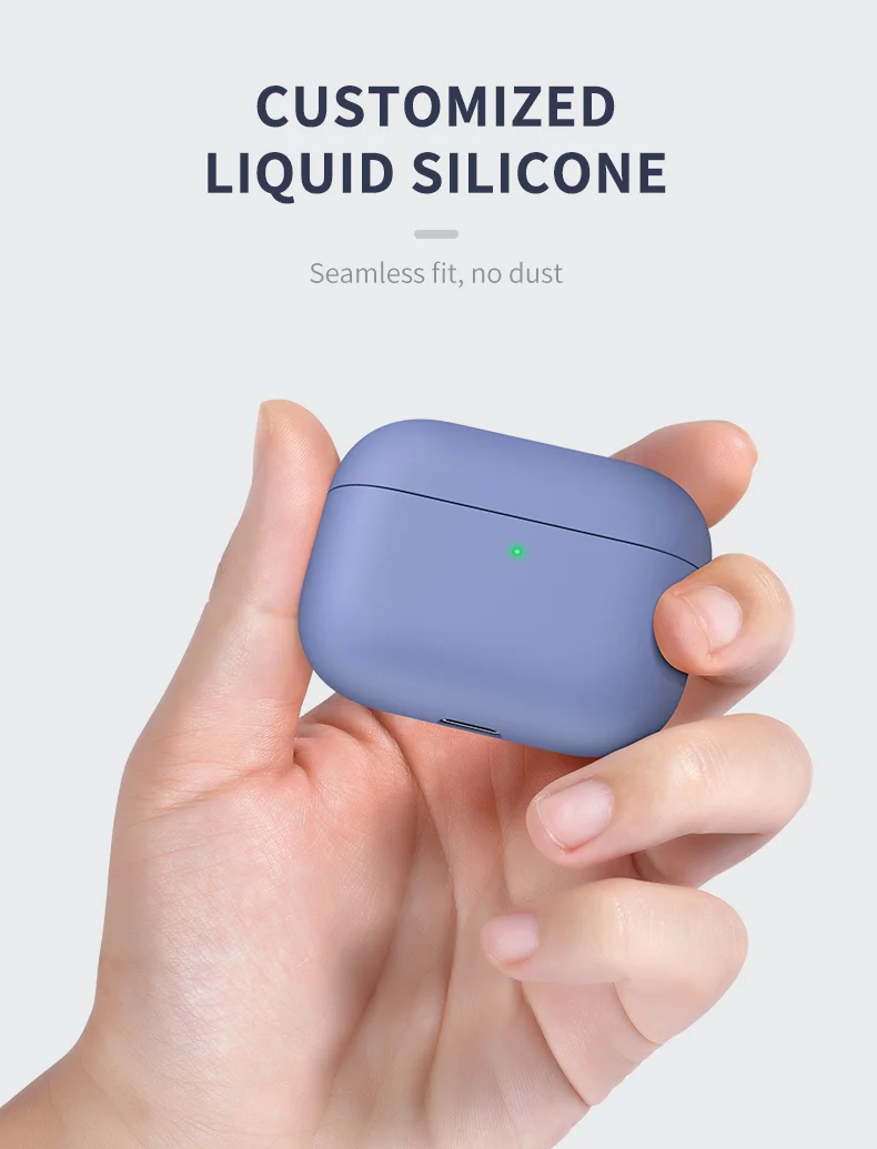 Роскошный милый силиконовый чехол для Airpods Pro Чехол водонепроницаемый беспроводной Bluetooth для apple чехол мягкий чехол для наушников