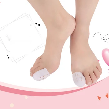 

1 Pair Silicone Toe Protective Cover Toe Cushions Foot Protection Pads Protector for Ballet Shoes High HeelsFeet Pain Pedicure