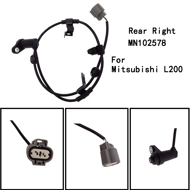 1 или 4 шт. ABS Датчик скорости колеса для Mitsubishi L200 Triton Pajero Montero Sport Challenger MN102573 MN102574 MN102577 MN102578