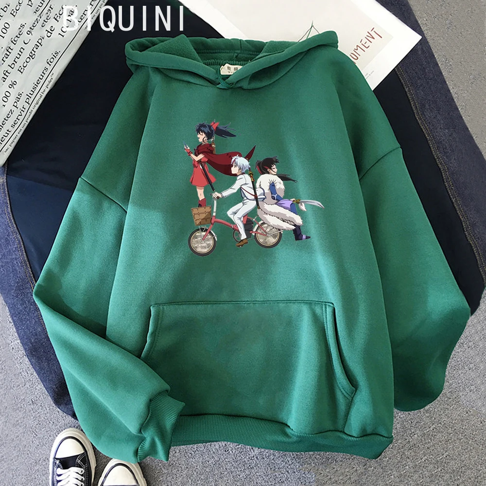 

Japanese Anime Hoodie Yashahime Princess Half Demon Hoodies Fashion Sweatshirt Kawaii Sudaderas Streetwear Harajuku Casual Hoody