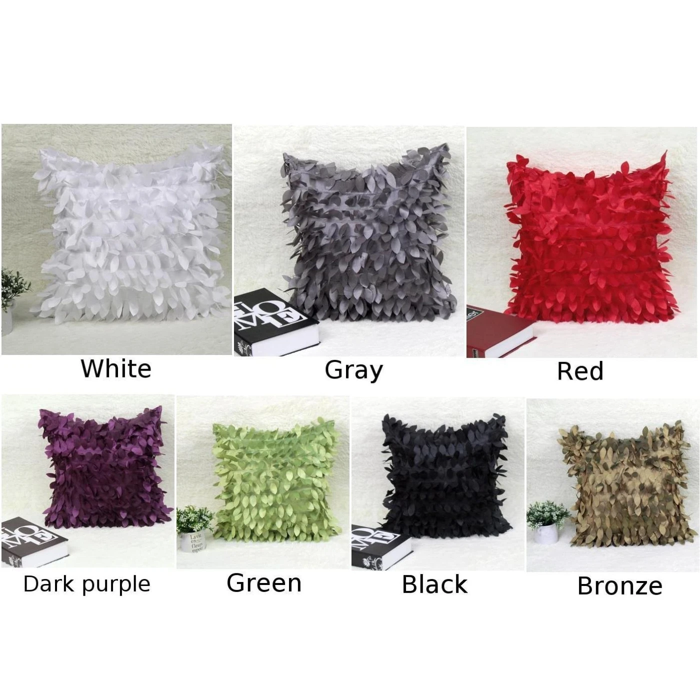 Горячие опавшие листья перо диване наволочка дом деко диванная подушка