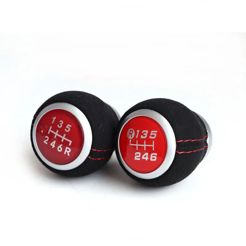 New Leather 6 Speed Gear Shift Knob For Subaru Brz Wrx Sti Outback