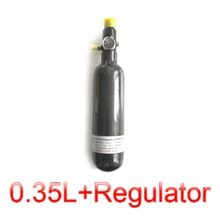 Acecare AC303561 0.35L GB PCP воздушный сжатый пистолет/пневматическая винтовка/Airforce Condor Пейнтбол Танк углеродного волокна цилиндр с регулятором