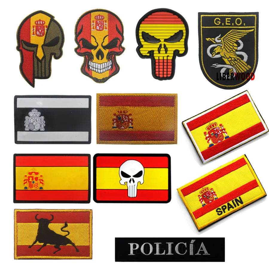 

Spain National POLICE Anti Terrorist tactical SWAT patch Spanish Policia GEO