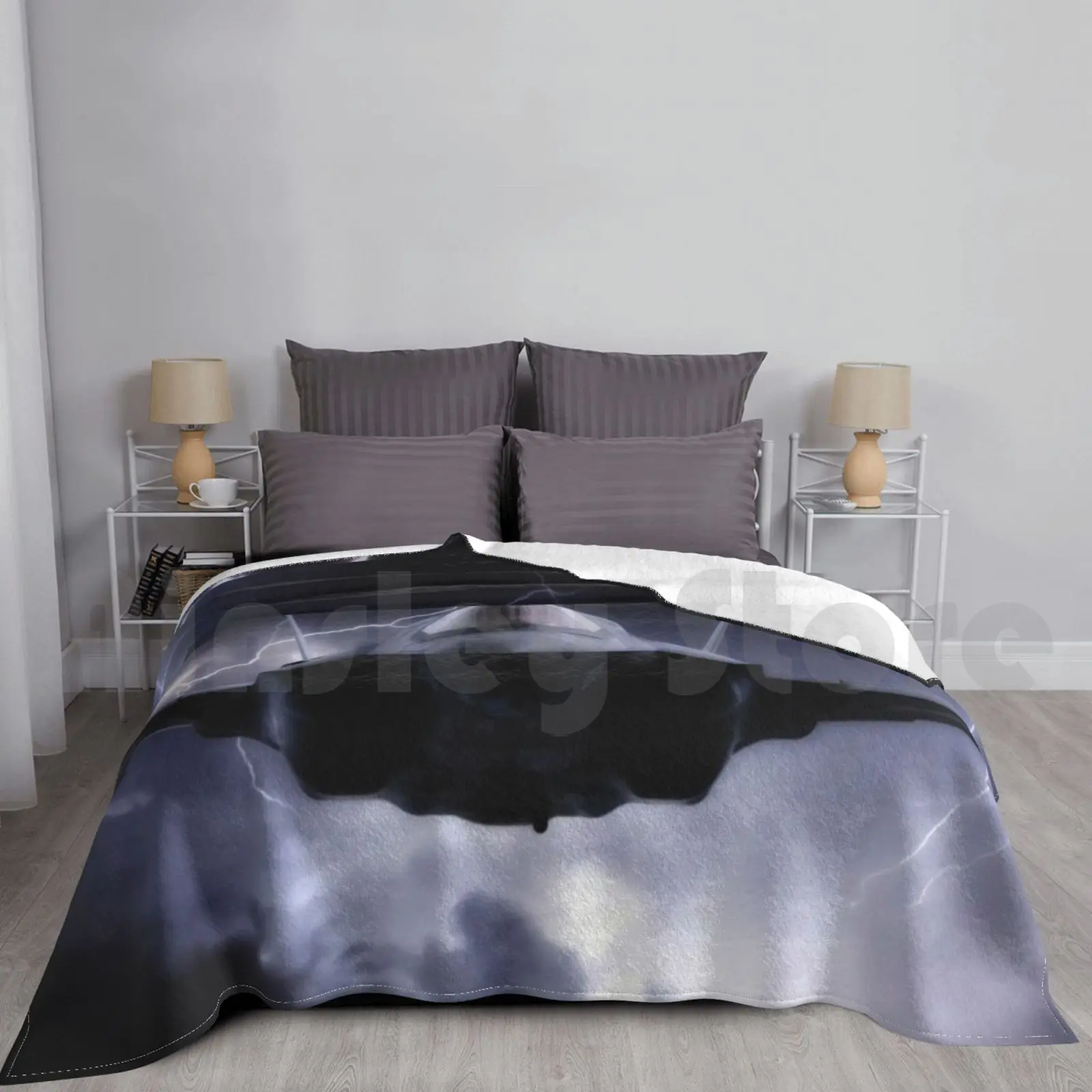 F35-Lightning Ii Flying Through Lightning Coperta Fashion Custom 2983 Aerei Sky Pilot Hero Air Force
