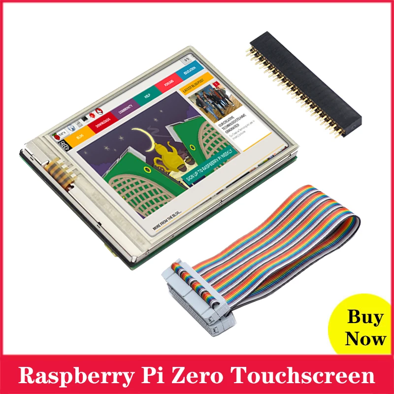 Raspberry Pi Zero W экран 2 8 дюйма LCD 640*480 сенсорный 60 + fps дисплей для WH 1 3|Аксессуары