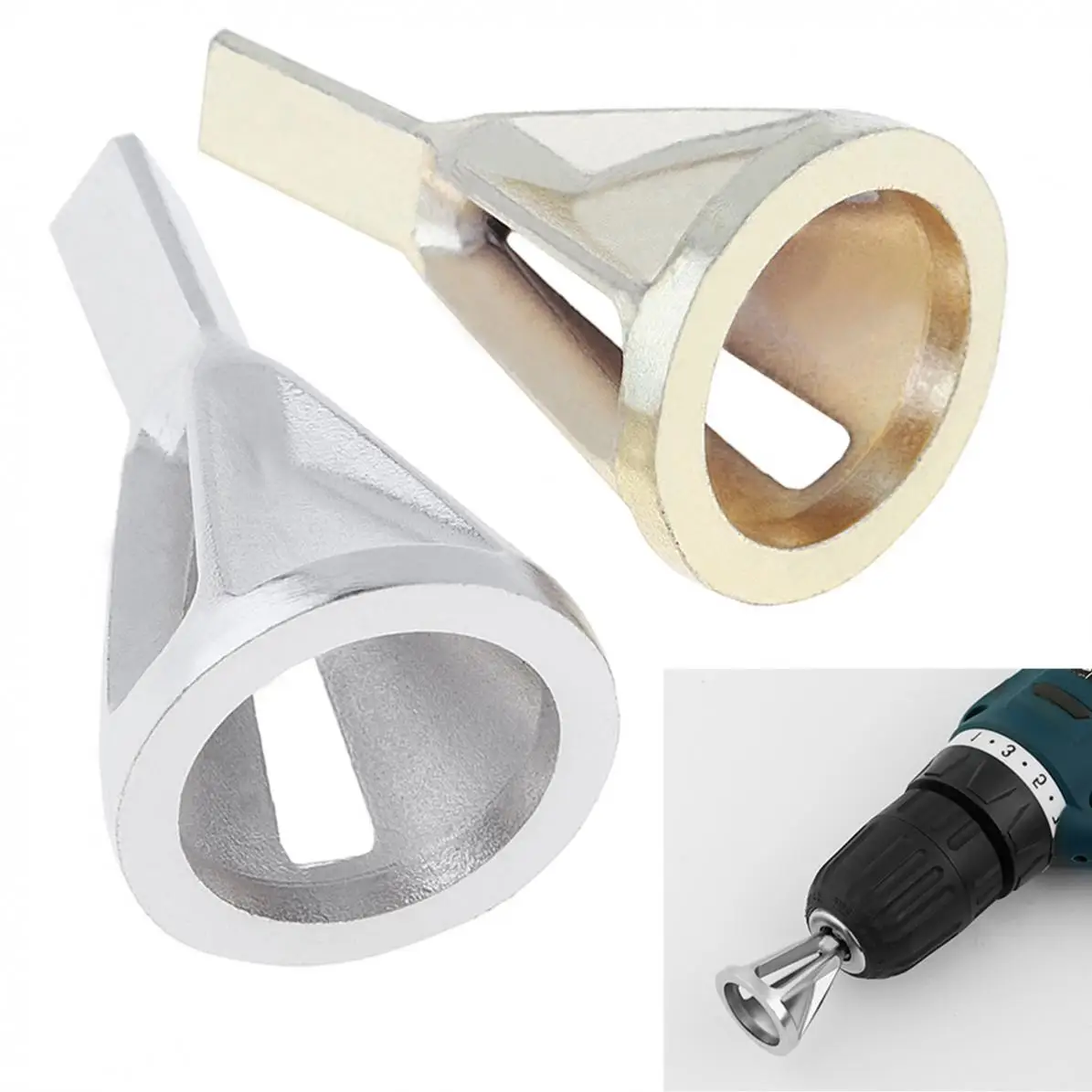 Deburring External Chamfer Tool Stainless Triangle Handle High Hardness Electric Drill Bit