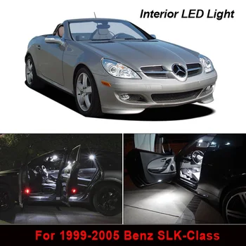 

11pcs Error Free Car LED Light Interior Kit For 1999-2005 Mercedes Benz SLK-Class Map Dome Trunk Glove Box License Plate Light