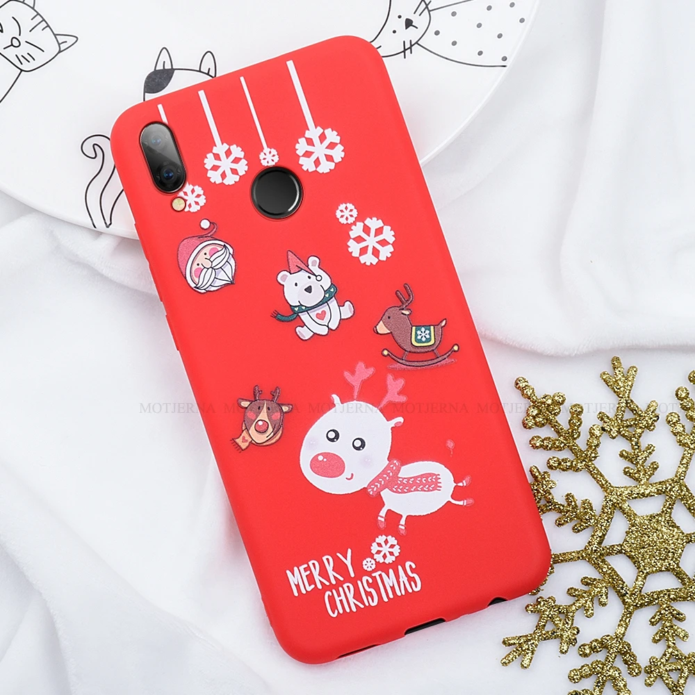 Чехол для телефона Xiaomi Redmi 7 Note 7 Pro K20 Pro Note 6 Pro, мультяшный Рождественский олень и снеговик, мягкий ТПУ чехол для телефона, подарок - Цвет: 05