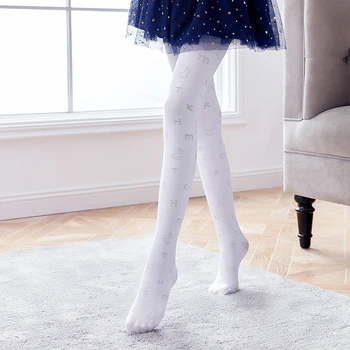 

Ballet Tights for Girls Kids 3 Pairs Cute Dance Stockings Black White Toddler Decorative Pattern Kids Ballet Pantyhose