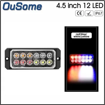 

36W 12LED IP67 Truck Lights 24V Waterproof Turn Signal Truck LED Marker Light Side Lights Truck clearance For Trailers RGB led