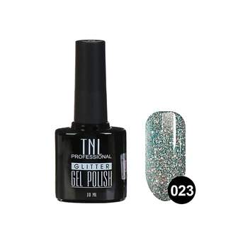 

TNL Glitter gel-varnish No. 23, Cornflower blue, 10 ml