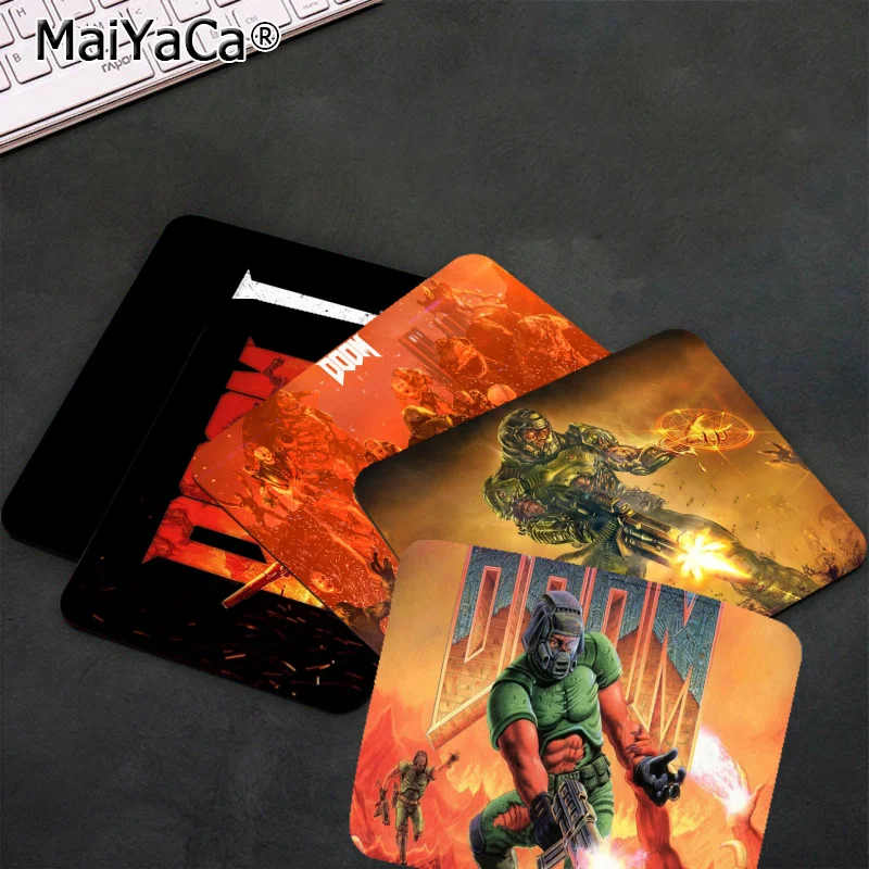 

MaiYaCa New Design DOOM small Mouse pad PC Computer mat Top Selling Wholesale Gaming Pad mouse