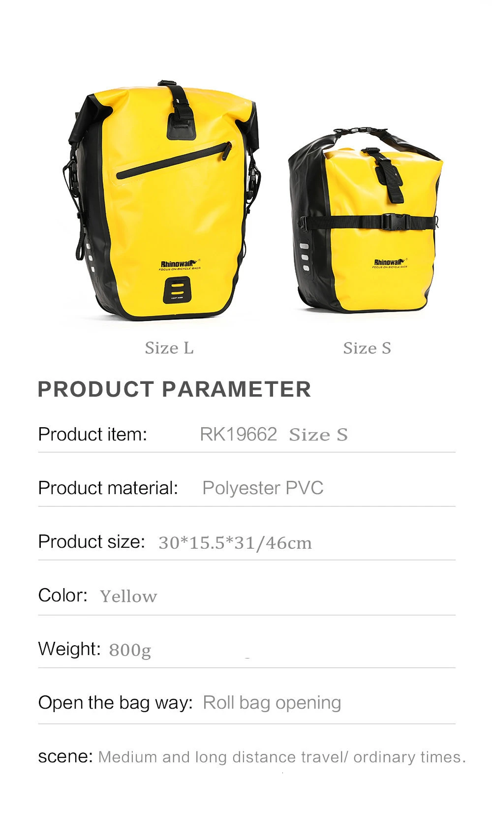 Waterproof Bike Pannier Bag (19)