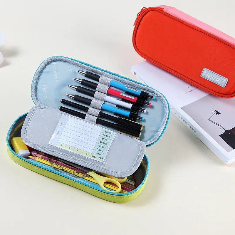 

Cute Colorful Pencil Case Multi Function Primary School Pen Bag Large Capacity Stationery Bag For Kids Gift Office Supplies
