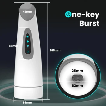 Automatic Powerful Sucking Male Masturbator Cup Heating Vibration Orgasm Adult Sex Toys Real Blowjob Sex Machine for men 6