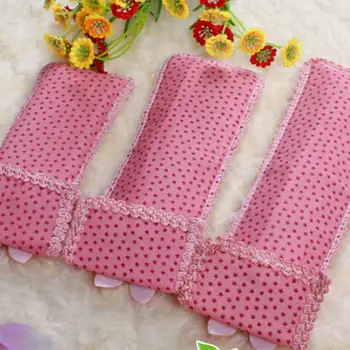 

3PCS/lot Storage Bags Fabric Lace TV Air Conditioning Remote Control Bow Cover Creative Dust Bag Case Household