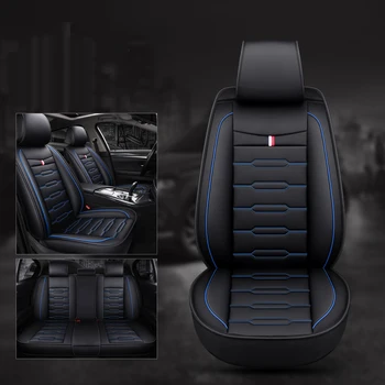 

Universal car seat cover leather for Audi A6L R8 Q3 Q5 Q7 S4 Quattro A1 A2 A3 A4 A6 A8 car accessories car-styling sticker