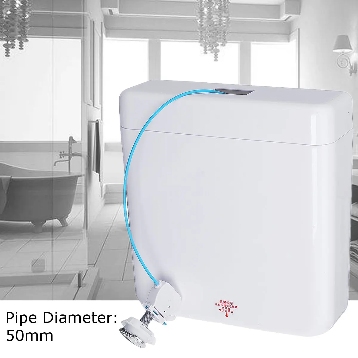 

Dual Flush Back To Wall Manual Concealed Toilet Cistern Water Tank Bathroom Fixture Water Tank Toilet Parts Hotel Home