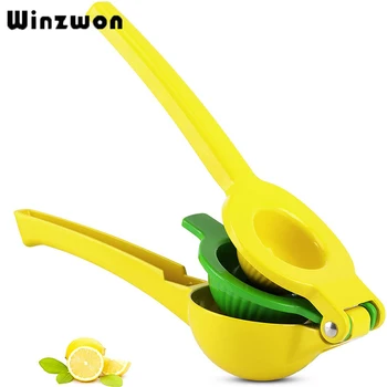 

2 in 1 Metal Lemon Lime Squeezer Juice Clip Kitchen Utensils Gadgets Manual Citrus Press Juicer Kitchen Products Accessories