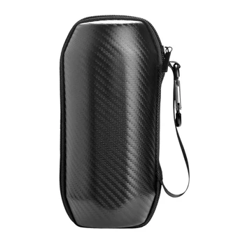 

Carbon Fiber Portable Travel Carrying Case Bag Skin Cover for JBL Flip4 Bluetooth Speaker