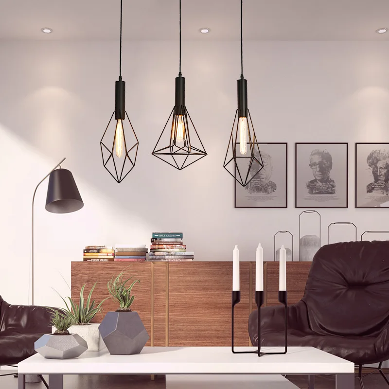

Modern Minimalist Style Design Chandelier Nordic Restaurant Chandelier Creative Cool Bar Counter INS Small Droplight Decorative
