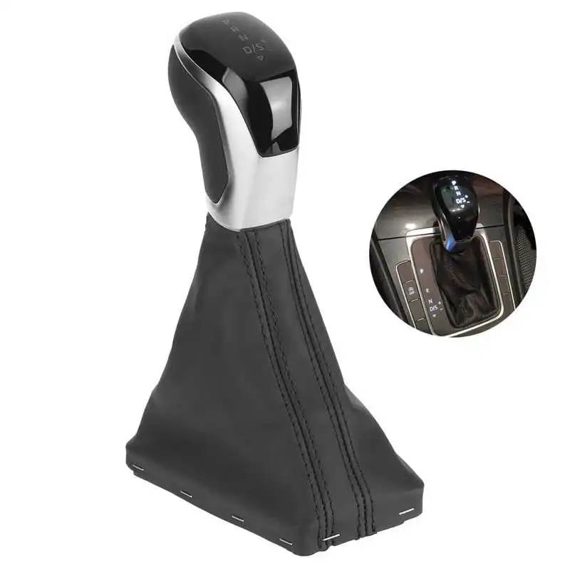 MQB DSG Automatic LED Gear Shift Knob and Boot W/ Wire Fit for