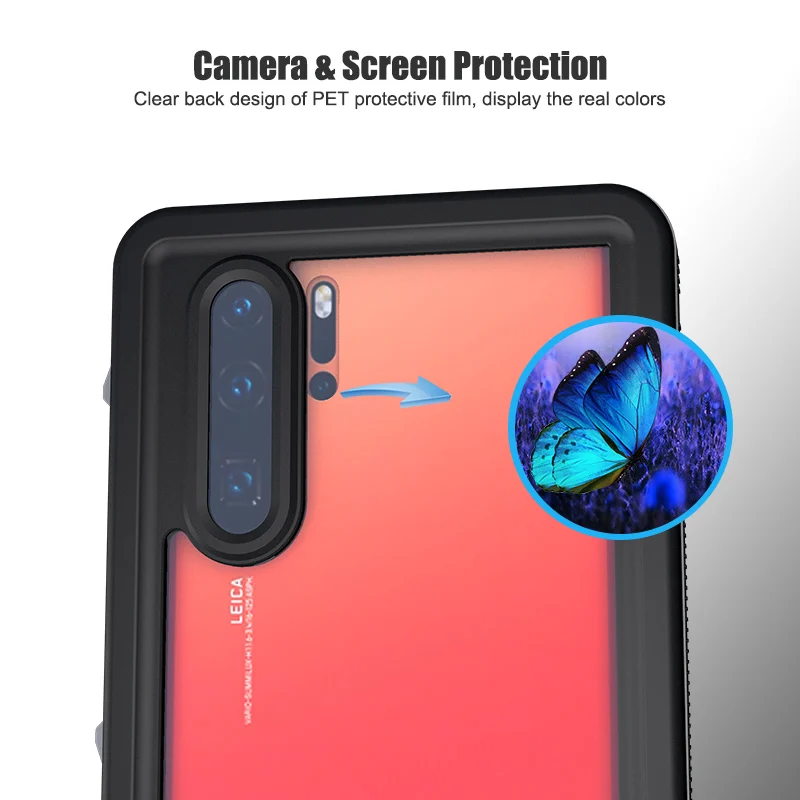 Shellbox водонепроницаемый чехол для телефона для huawei P30 Lite P30 Pro пылезащитный чехол для плавания для P20 mate 20 30 Pro подводный чехол