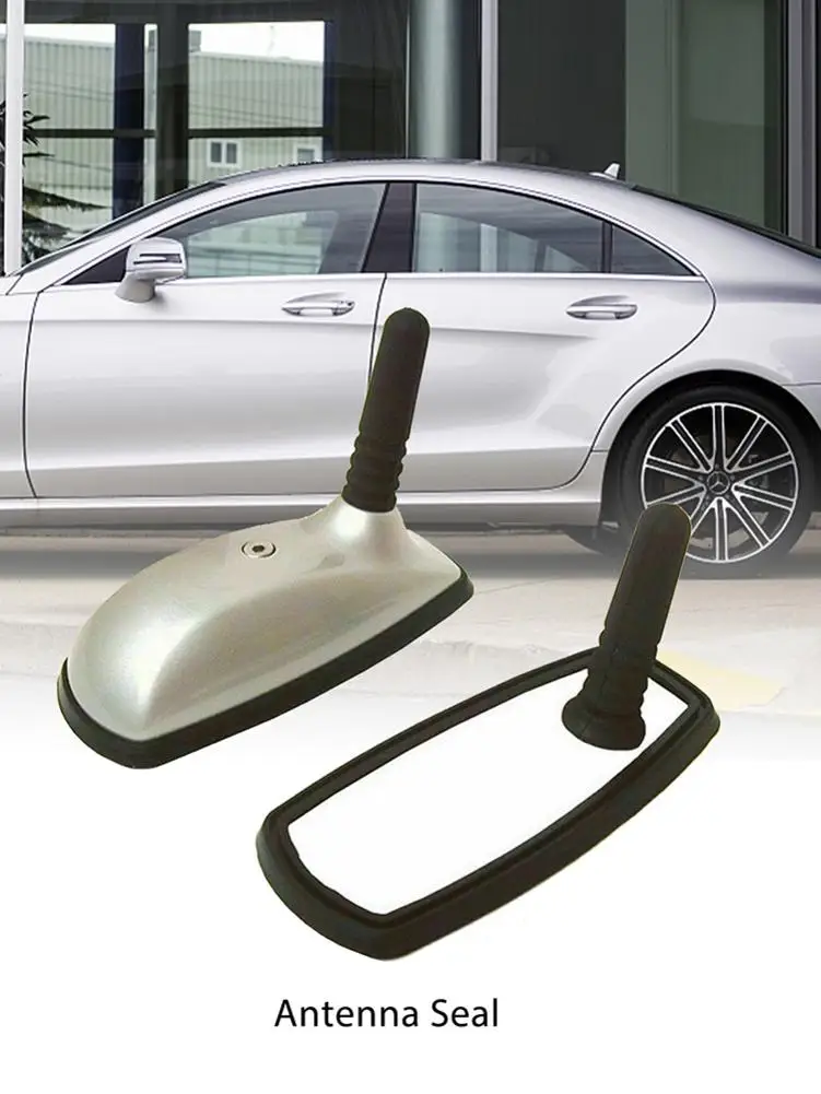 Universal Car Roof Shark Fin Decorative Aerial Antenna Cover Sticker For Mercedes-Benz W210 W202 Repair | Автомобили и мотоциклы