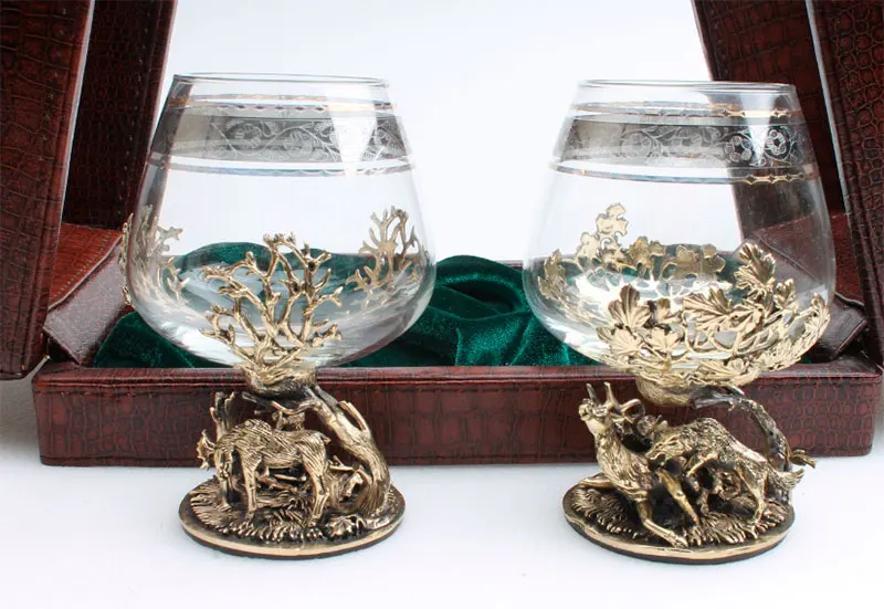 Рисунок 3 - Бизнес сувенир бокал для коньяка