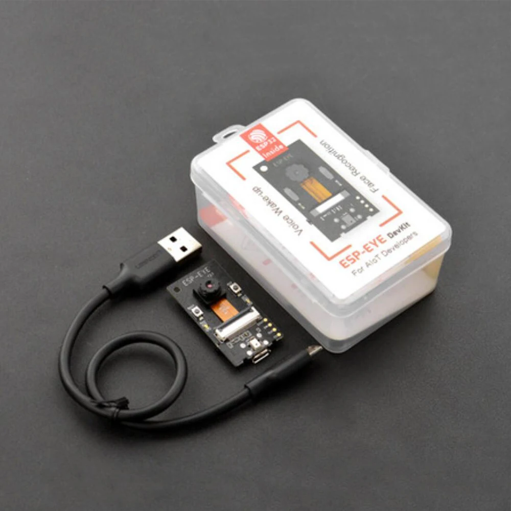 DFRobot ESP EYE AIoT макетная плата ESP32 2 мегапикселя камера Поддержка Wi-Fi передача изображения распознавание лица
