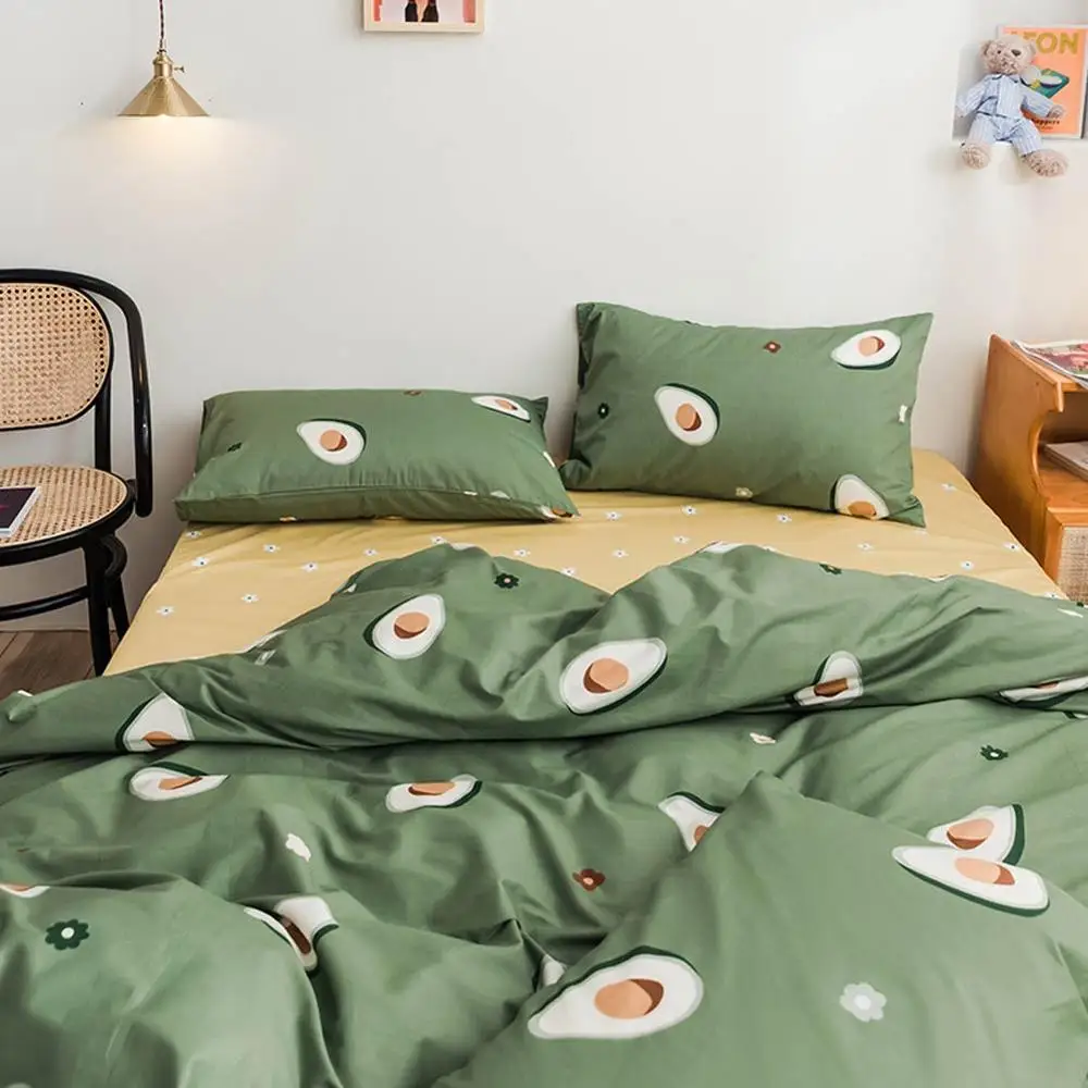 Papa и I Love& Mima авокадо, модная, стильная, хлопковая queen одеяло twin King размер постельное белье пододеяльник простынь и наволочки для подушек