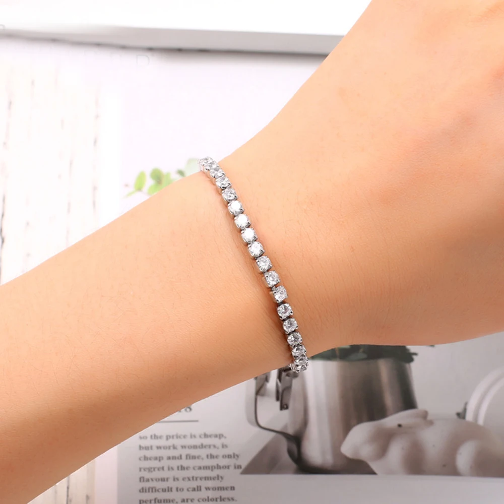 Bracelet Bracciale Tennis Con Nome Bracciale Tennis componibile Paci Gioielli
