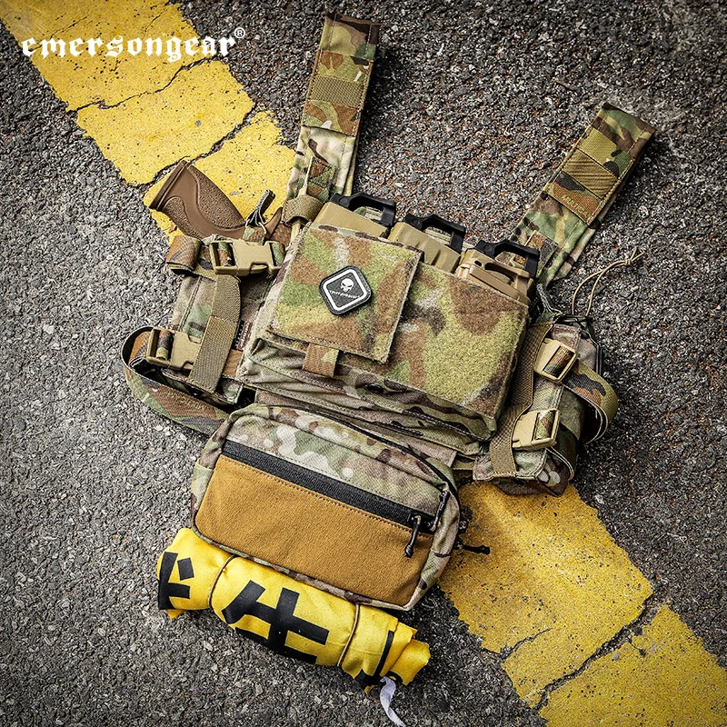 Emersongear MK3 нагрудный жилет тактический модульный регулируемый охотничий военный