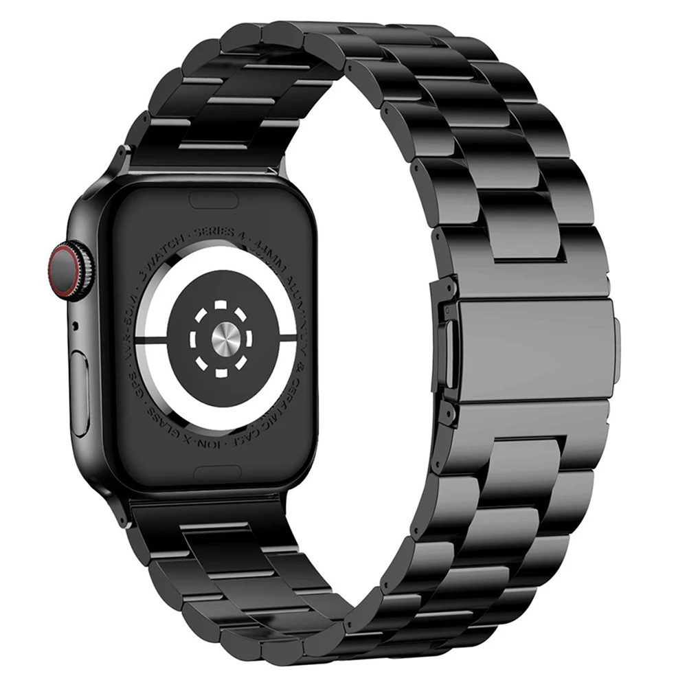Металлический ремешок для apple watch 38 мм 40 мм 42 мм, длина-44 мм, ремешок для наручных часов iwatch apple watch серии группа 5/4/3/2/1 браслет полосы ремень