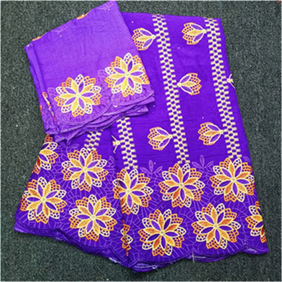 Лидер продаж нигерийское кружево ткань в африканском стиле хлопок швейцарские кружева высокое качество кружевная ткань из Дубая 7 ярдов