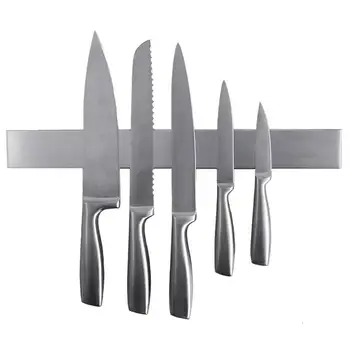 

Stainless steel knife holder netic / netic strip wall mounting | 40 cm | For an organized and tidy kitchen | Knife neti