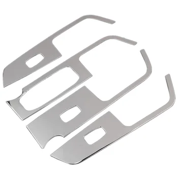 

Car Door Armrest Window Switch Stickers Decoration Sequins Control Panel Cover LHD for Hyundai Creta IX25 2015 2016 Accessories