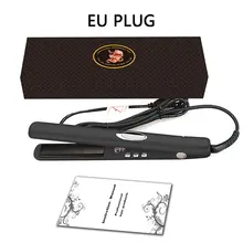 Инфракрасный выпрямитель для волос с отрицательными ионами, Керамическая электрическая шина, прямые щипцы для завивки волос, инструменты для волос