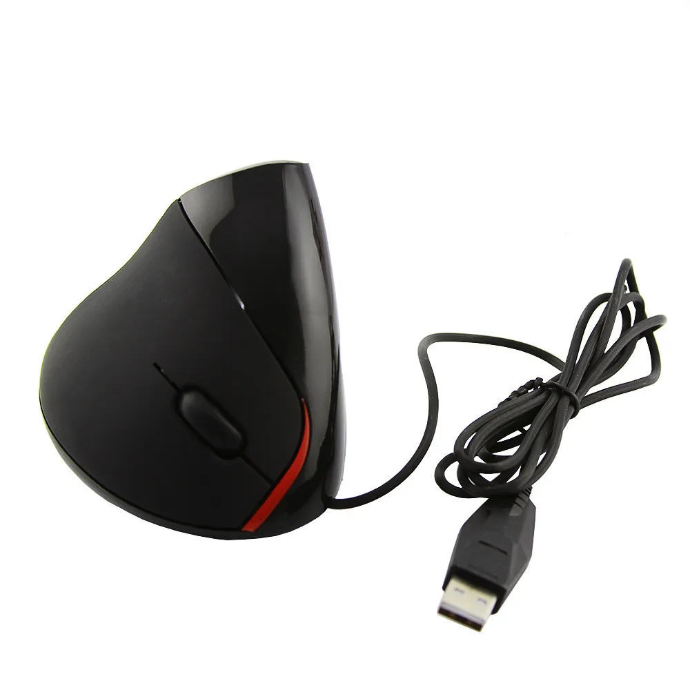 Мышь Компьютерная Проводная эргономичная вертикальная 5 кнопок 1600 DPI USB|Мыши| |